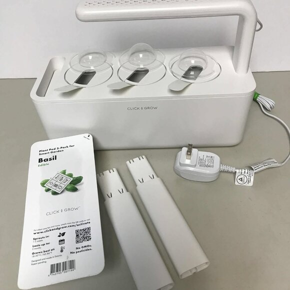 Indoor Herb Garden Kit with Grow Light - Picture 3 of 9